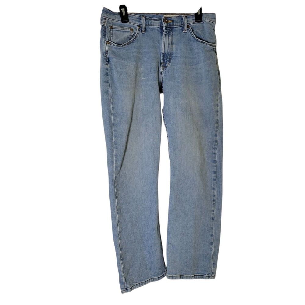 Wrangler Relaxed Bootcut Jeans Mens 32x30 Light Wash Western Cowboy Workwear